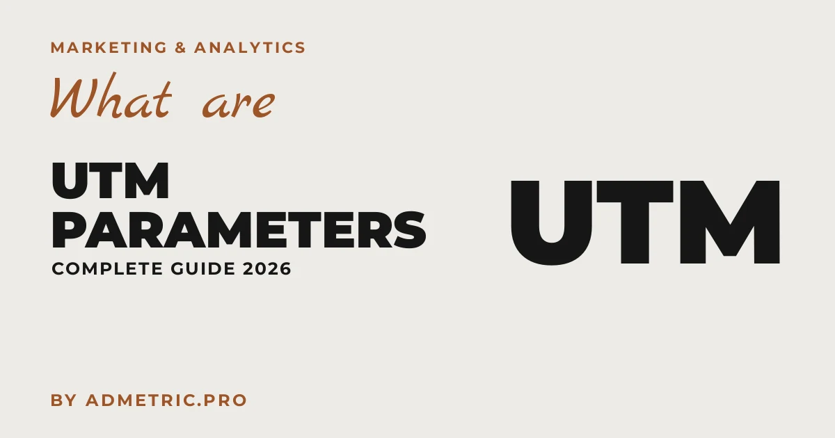 UTM 파라미터: 2026 완벽 가이드